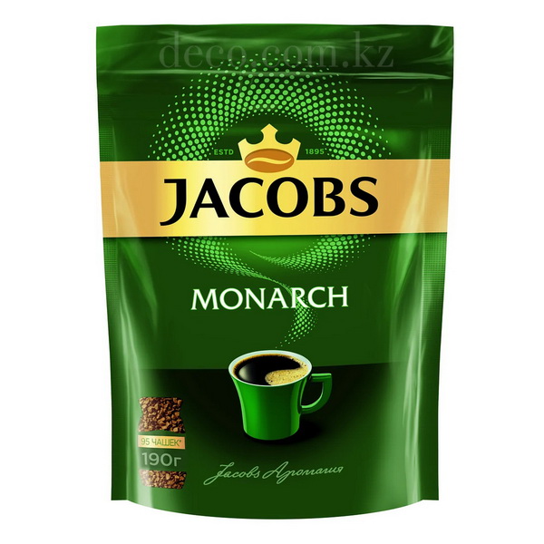 Кофе растворимый 'Jacobs Monarch', 190 гр