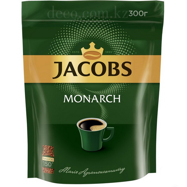 Кофе Jacobs Monarch, растворимый, 300гр