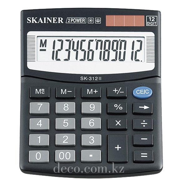 Калькулятор SKAINER SK-312II, 12-ти разряд.
