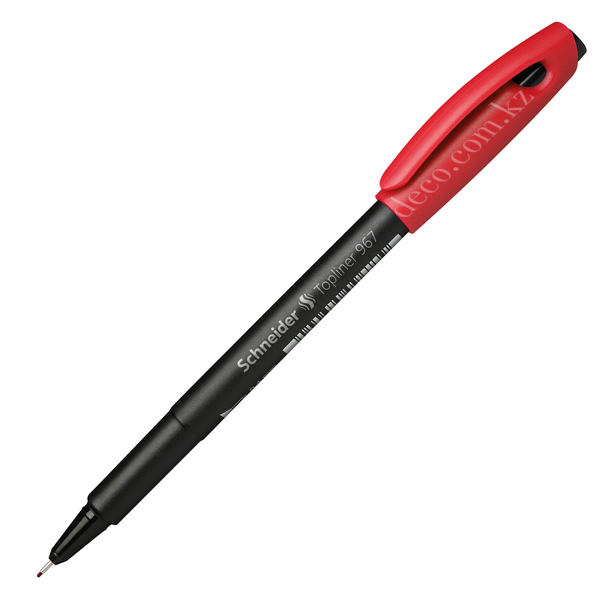 Ручка капиллярная 'Topliner 967', красная