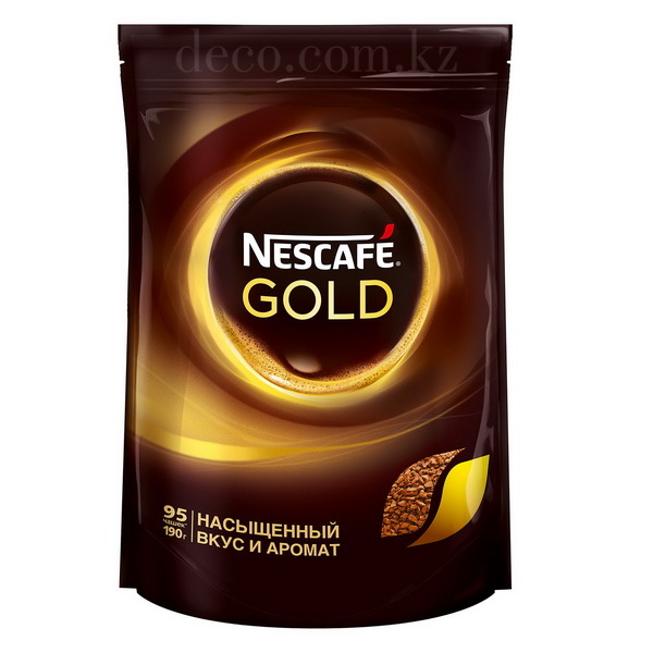 Кофе  растворимый 'Nescafe Gold', 190 гр.