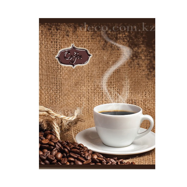 Тетрадь на скобе Coffe-book, А5, 96л, кл